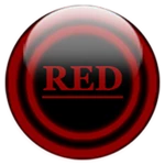 red glass orb icon pack android application logo